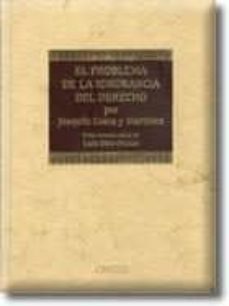 el problema de la ignorancia del derecho y sus relaciones con els tatus individual, el referemdum y la costumbre discursos leidos ante la real academia de ciencias morales y politicas el 3 de febrero d-9788447015429