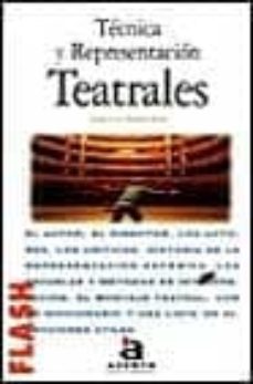 tecnica y representacion teatrales-ramon nieto-liuba cid-9788448303129