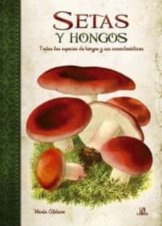 setas y hongos: todas las especies de hongos y sus caracteristica s-maria aldave-9788466224529