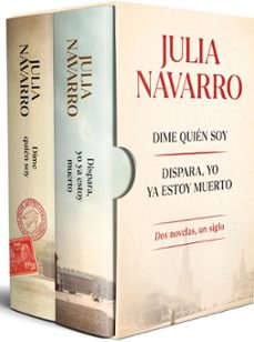 estuche julia navarro (contiene: dime quien soy; dispara, yo ya estoy muerto)-julia navarro-9788466378529