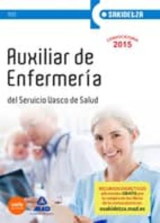 auxiliar de enfermería de osakidetza-servicio vasco de salud. test-9788467649529