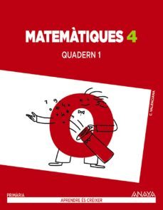 matematicas 4º educacion primaria quadern 1 (aprendre)  valencia-9788467879629