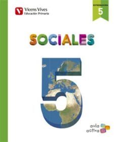 sociales 5. l. alumno y separata extremadura. (aula activa) 5º educacion primaria extremadura-9788468215129
