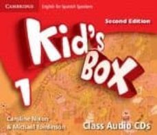 kid`s box 1 for spanish speakers class audio cds (2nd ed.)-9788483239629