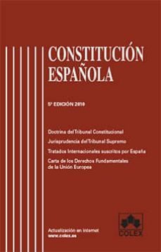 constitucion española (5ª edicion)-9788483422229