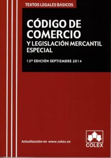 codigo de comercio y legislacion mercantil especial-9788483424629