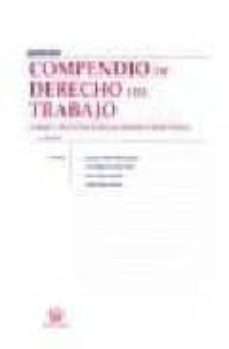 compendio de dcho. del trabajo tomo 1, 2ª edicion-9788484569329