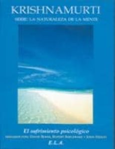 el sufrimiento psicologico: dialogos con david bohm, rupert sheld rake y john hidley (dvd)-jiddu krishnamurti-9788485895229