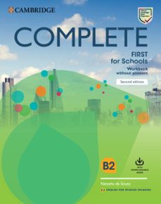 complete first for schools for spanish speakers workbook without answers with downloadable audio 2nd edition-9788490362129