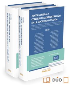 junta general y consejo de administracion en la sociedad cotizada-antonio roncero sanchez-9788490995129