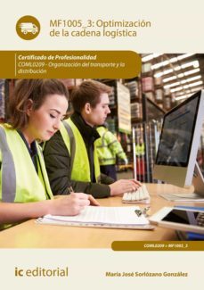 optimizacion de la cadena logistica. coml0209 (ebook)-maria jose sorlozano gonzalez-9788491987529