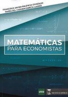matematicas para economistas-9788494878329