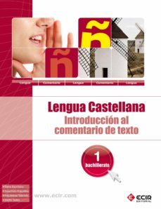 introduccion comentario texto lengua española 1º bachillerato-9788498266429