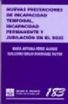 nuevas prestaciones de incapacidad temporal-mª antonia perez alonso-9788498760729