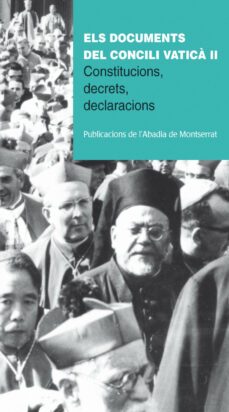 els documents del concili vatica ii-bernabe dalmau-9788498835229
