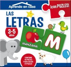 puzles  educativos 3/5 letras (2 piezas)-9788499394329