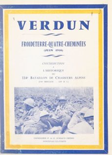 verdun, froideterre-quatre-cheminees (juin 1916) (ebook)-lionel cabany-9791041050529
