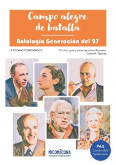 campo alegre de batalla. antología generación del 27-9791399030129