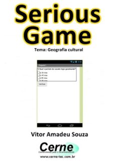 serious game tema: geografia cultural (ebook)-vitor amadeu souza-3410002260239