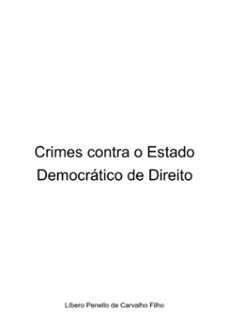 crimes contra o estado democratico de direito (ebook)-líbero penello carvalho de filhi-3410006646039