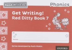 read write inc - phonics get writing! red ditty book 7 pack of 10-9780198414339