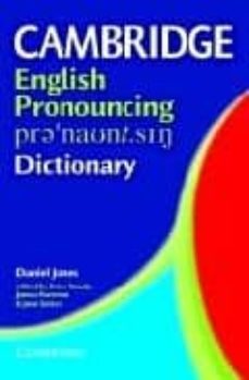 cambridge english pronouncing dictionary (new edition)-9780521816939