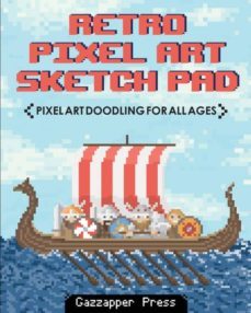 retro pixel art sketch pad-9780993474439