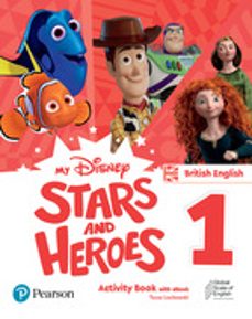 my disney stars and heroes british edition level 1 activity book with eb-9781292417639