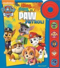 patrulla canina, libro con timbre  6 botones-9781503734739