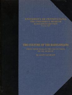 the culture of the babylonians (ebook)-leon legrain-9781512817539
