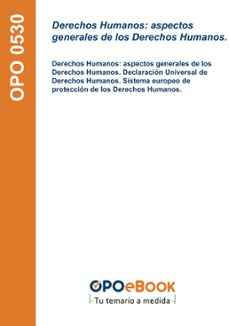 derechos humanos: aspectos generales de los derechos humanos. (ebook)-9781524317539