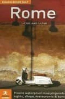 the rough guide map of rome-9781843538639