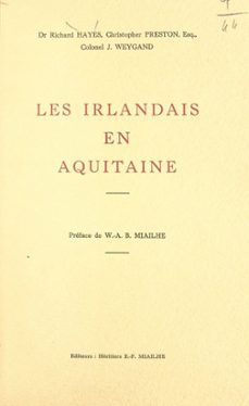-richard hayes-christopher preston-jacques weygand-9782307614739