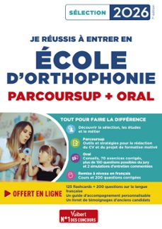 je reussis a entrer en ecole dorthophonie (ebook)-9782311223439