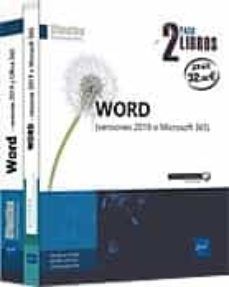 word (versiones 2019 y office 365) pack 2 libros-9782409032639