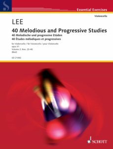 40 melodious and progressive studies (ebook)-sebastian lee-9783795727239