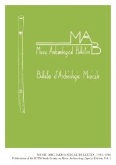 music archaeological bulletin, 1984-1986 (ebook)-9783944415239