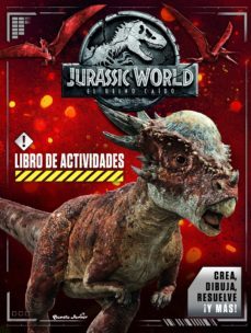 jurassic world: el reino caido: libro de actividades-9788408190639