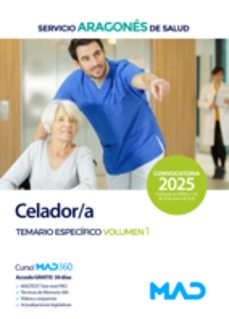 celador/a. servicio aragones de salud (salud). temario materia especifica vol. 1-9788414292839