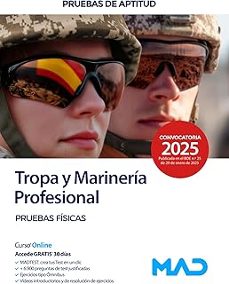 acceso a tropa y marinería profesional. pruebas físicas-9788414293539