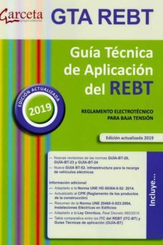 guia tecnica de aplicacion del rebt. regalamento electrotecnico p ara baja tension-9788417289539