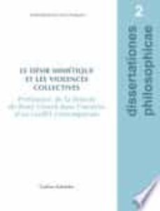 le desir mimetique et les violences collectives-gaetan kabasha-9788417561239