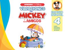 vacaciones con mickey y sus amigos. empiezo infantil 4-9788418039539