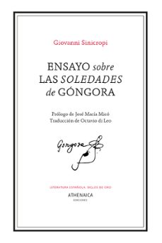 ensayo sobre las soledades de gongora-giovanni giovanni sinicropi-9788418239939