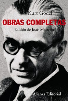 kurt godel: obras completas-jesus mosterin-9788420647739