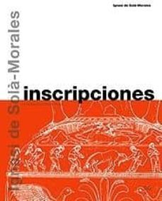 inscripciones-ignasi de sola morales-9788425219139