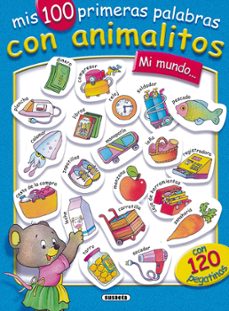 mi mundo: mis 100 primeras palabras con animalitos-9788430531639