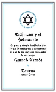 eichmann y el holocausto (great ideas)-9788430600939