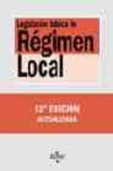 legislacion basica de regimen local (13ª ed. act. y abrev.)-9788430942039