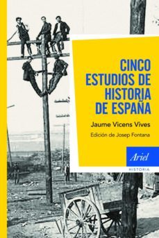 cinco estudios de historia de españa (ebook)-jaume vicens vives-9788434405639